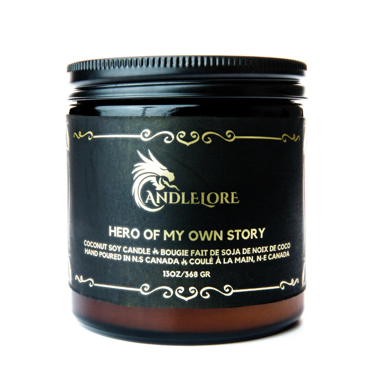 Large Hero of my own story candle