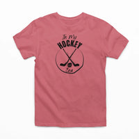 Thumbnail for dark pink in my hockey era tshirt