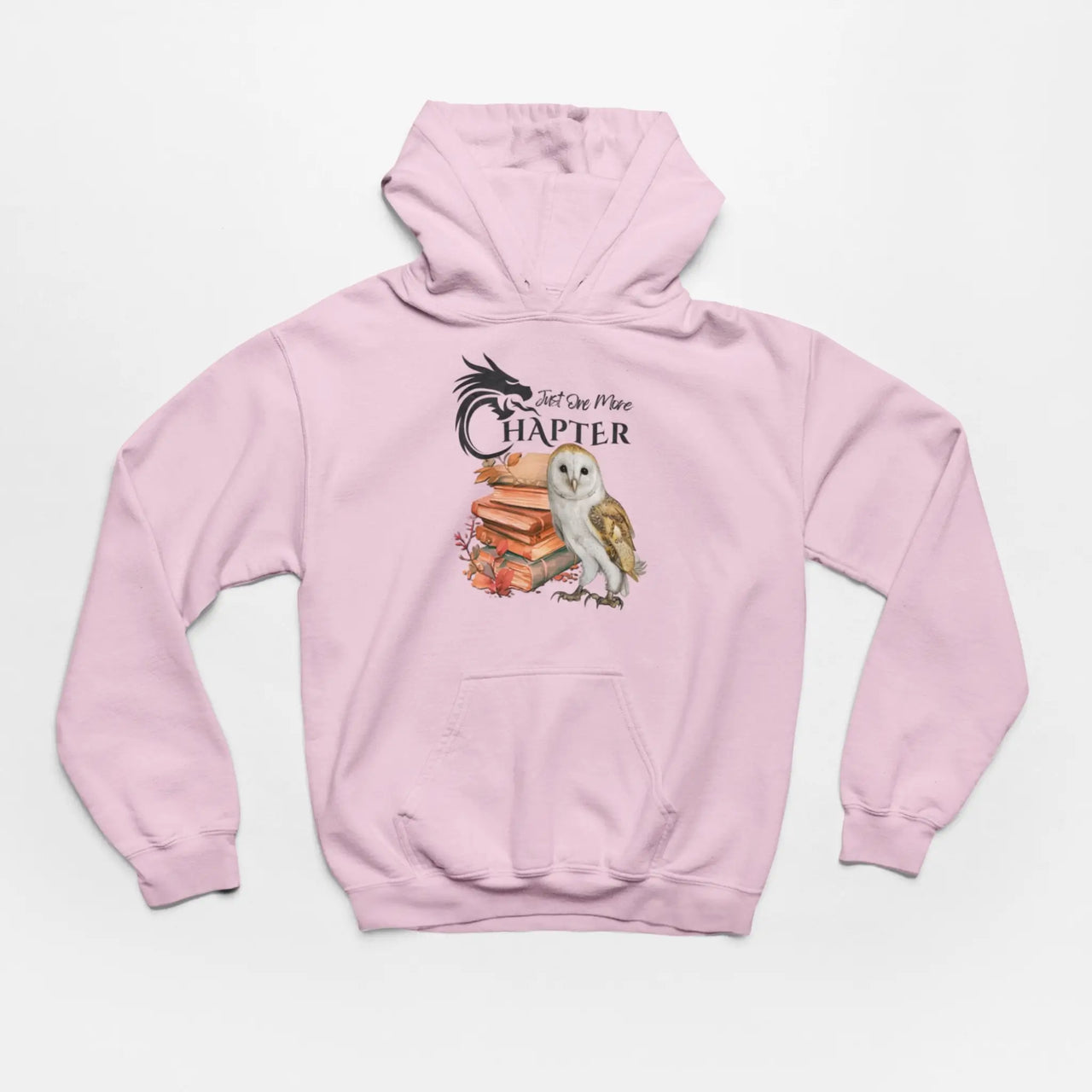 Pink Just one more chapter hoodie v3