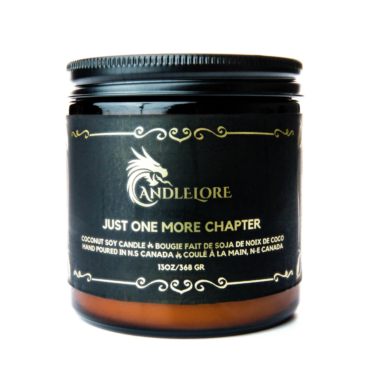 Large Just One More Chapter Candle