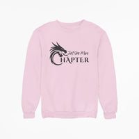 Thumbnail for Pink Just One More Chapter sweatshirt