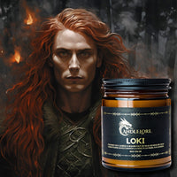 Thumbnail for a candle beside Loki