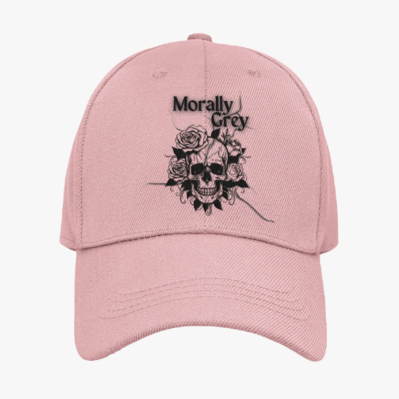 pink Morally Grey cap