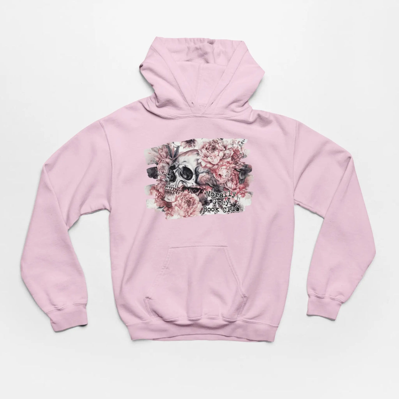 Pink Morally Grey Hoodie V2