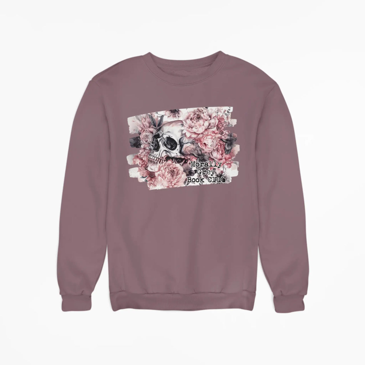 maroon morally grey sweatshirt V2