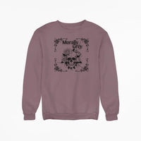 Thumbnail for Maroon Morally grey sweatshirt