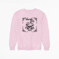 Thumbnail for Pink Morally grey sweatshirt