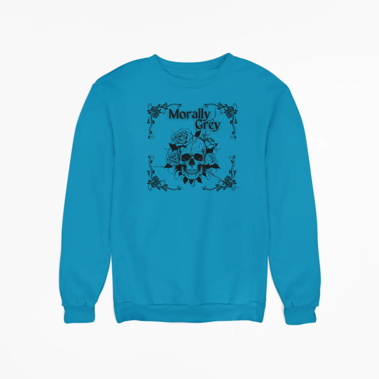 teal Morally grey sweatshirt