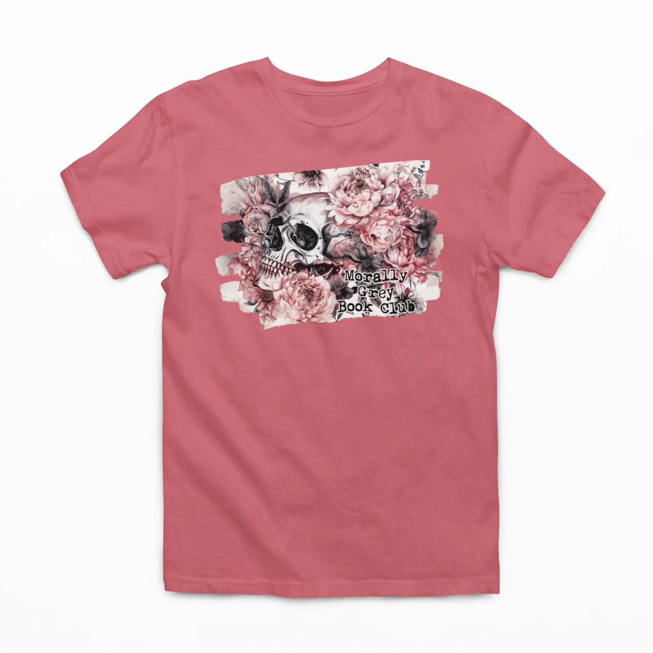 dark pink morally grey tshirt v2