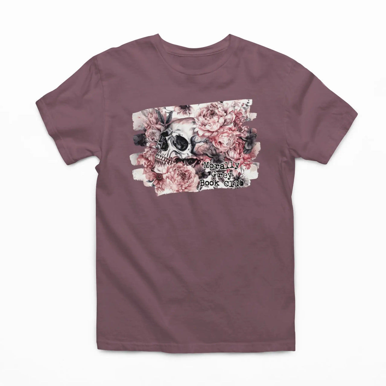 maroon morally grey tshirt v2