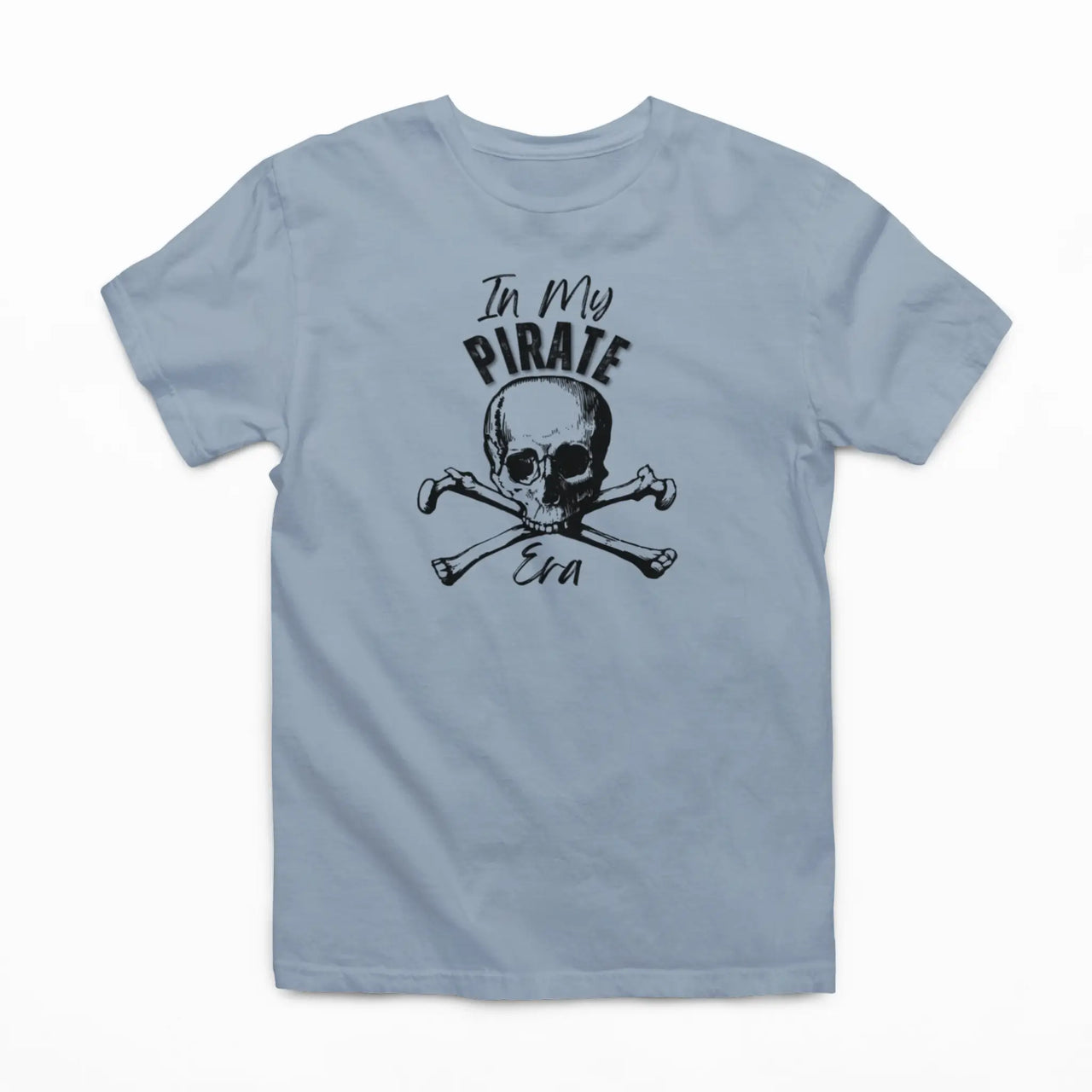 light blue in my pirate era tee 