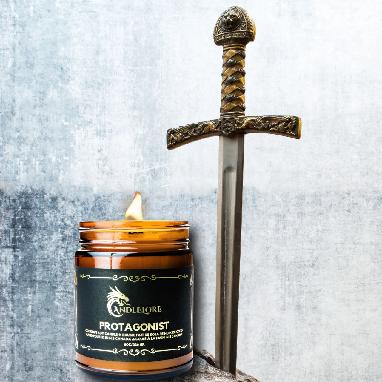 Protagonist Candle With a sword