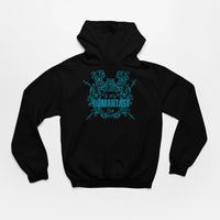 Thumbnail for Black In My Romantasy Era Hoodie V3 Teal Design