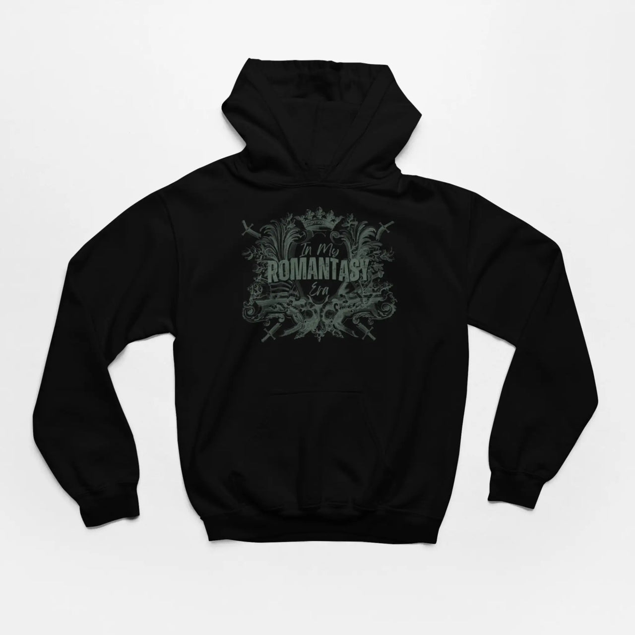 Black In My Romantasy Era Hoodie V3 Green Design