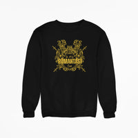 Thumbnail for Black In my romantasy era sweatshirt yellow design