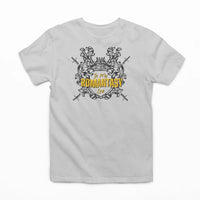 Thumbnail for Light grey In My Romantasy Era Tshirt V4 yellow design