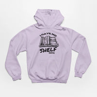 Thumbnail for I have no shelf control hoodie in orchid