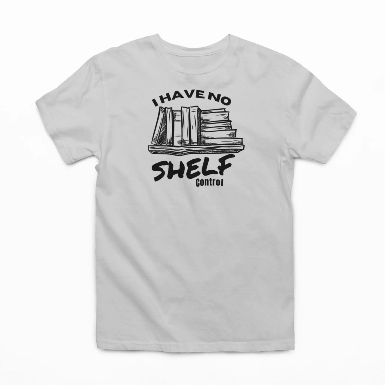 Light Grey I Have No Shelf Control T-Shirt