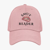 Thumbnail for pink smut reader cap with biting lip