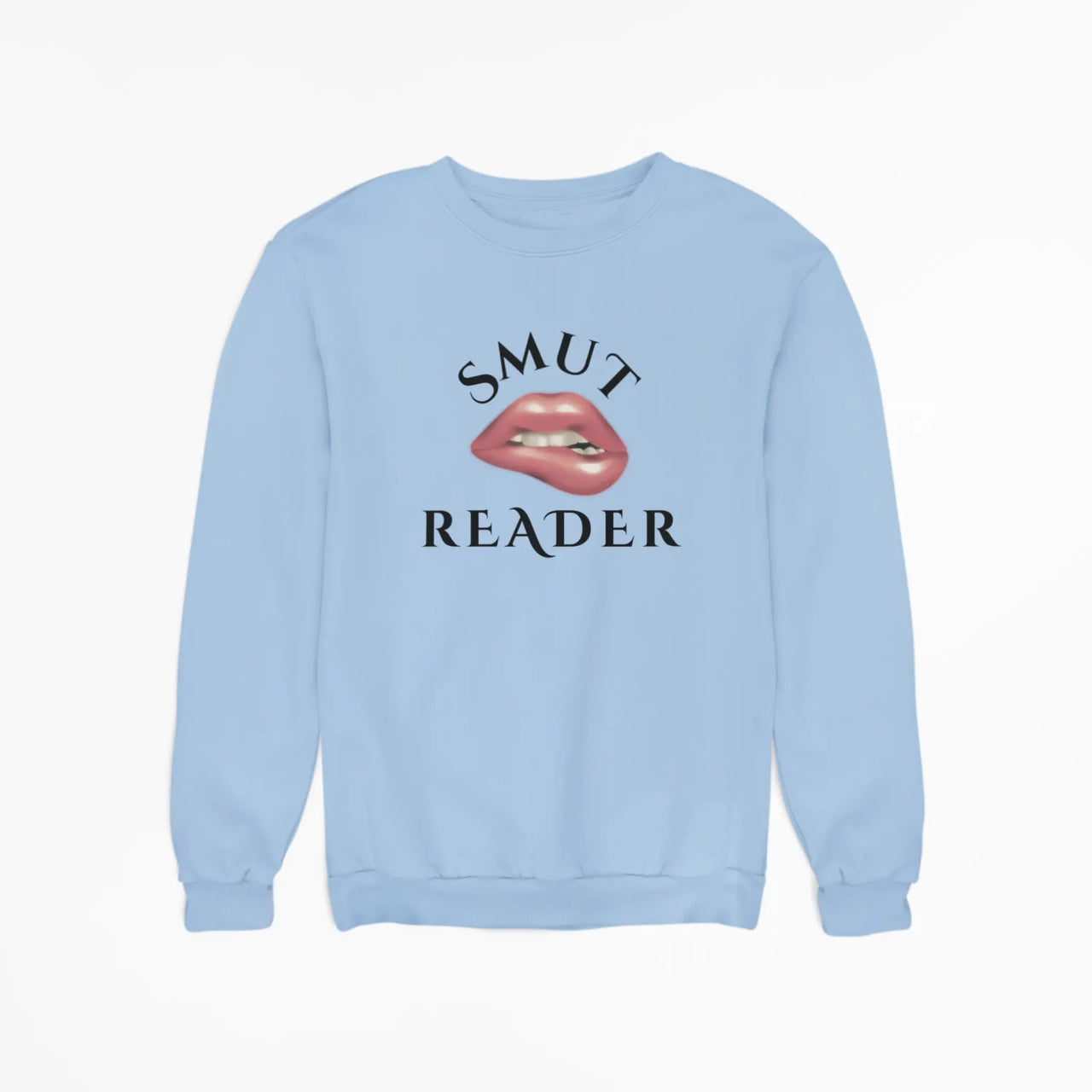 light blue smut reader sweatshirt v2