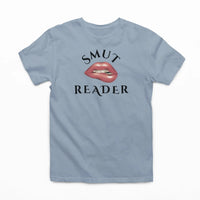 Thumbnail for light blue smut reader v3 tshirt 