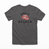 Thumbnail for dark grey smut reader v3 tshirt