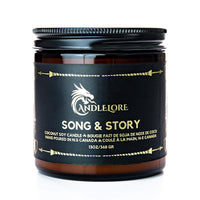 Thumbnail for Large Song & Story scented candle on a white background
