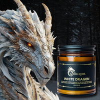 Thumbnail for candle next to a white dragon
