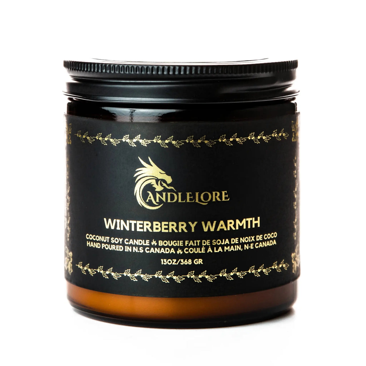 large Winterberry Warmth Candle